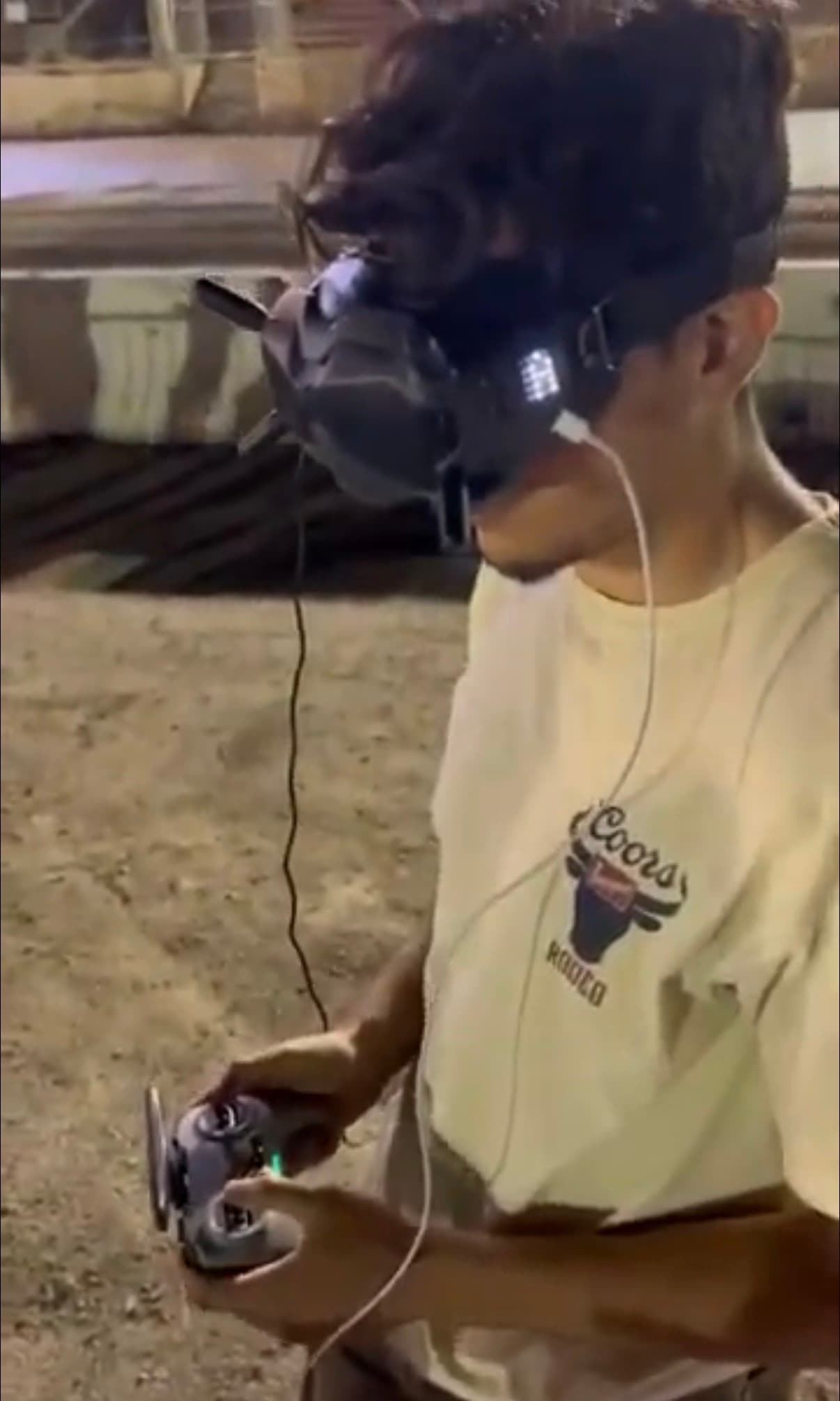 Drone Operation Portrait